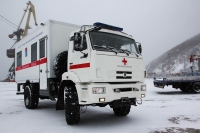«Скорая помощь» на шасси КАМАЗ