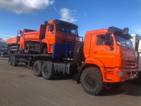 Поставка трех автомобилей КАМАЗ