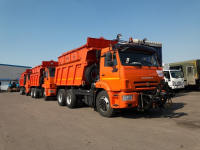 Поставка трех комбинированных дорожных машин на шасси КАМАЗ 65115