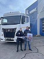 Парк сибирского перевозчика пополнил автомобиль КАМАЗ-54901